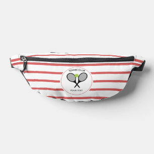 Personalisiert Tennis Racket Wassermelone Streifen Bauchtasche