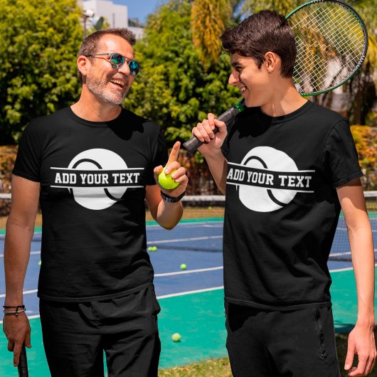 Personalisiert Tennis T-Shirt