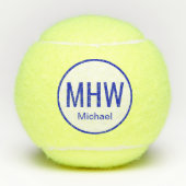 Personalisiert Tennisbälle (Vorderseite)