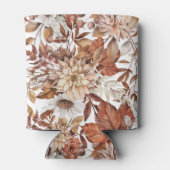 Personalisiert Terracotta Herbstliche Hochzeit im Dosenkühler (Rückseite)