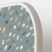 Personalisiert Terrazzo Monogram Pickleball Schläger (Linke Seite)