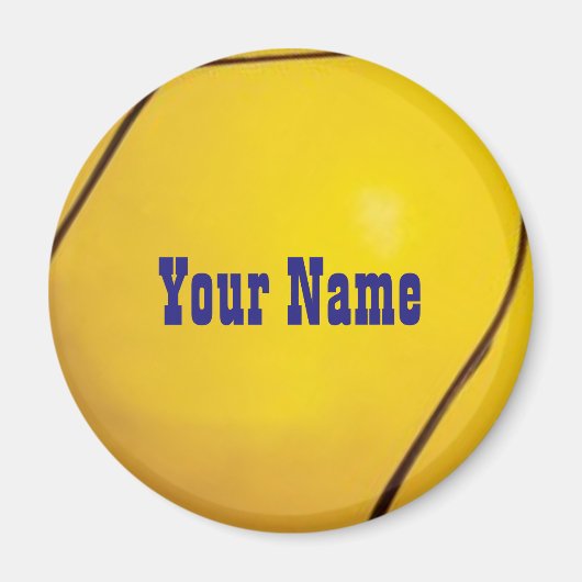 Personalisiert Tether Ball Magnet (Vorne)