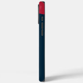 Personalisiert Texans Jersey American Football Case-Mate iPhone Hülle (Rückseite / Links)