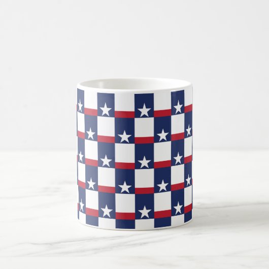 Personalisiert TEXAS FLAG Kaffeetasse (Mittel)