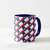Personalisiert TEXAS FLAG Tasse (VorderseiteRechts)