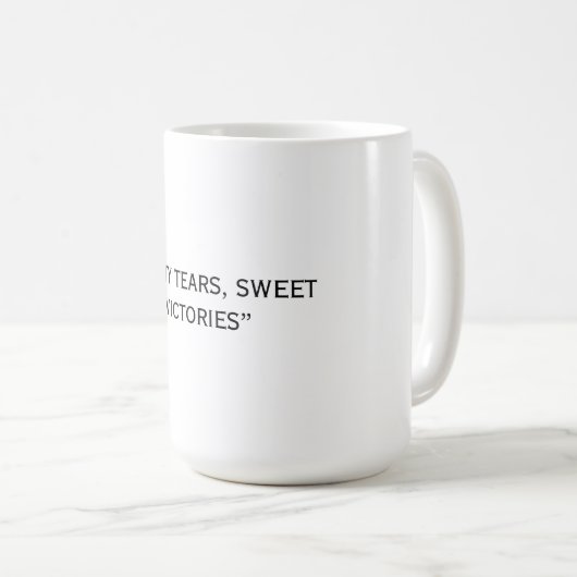 Personalisiert-Text-Kaffee-Tasse Kaffeetasse (VorderseiteRechts)