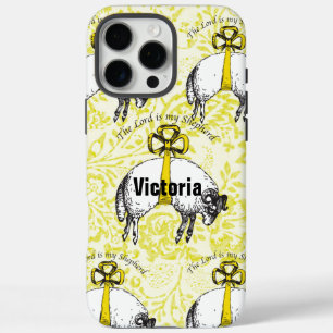 Personalisiert The LORD ist mein Hirte Psalm 23 iPhone 16 Pro Max Hülle