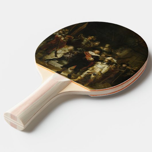 Personalisiert-The-Night-Watch-Rembrandt Tischtennis Schläger (Vorderseite)