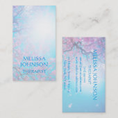 Personalisiert Therapeut Psychologin Business Cart Visitenkarte (Vorne/Hinten)