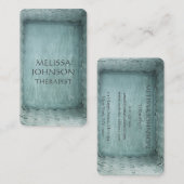 Personalisiert Therapeut Psychologin Business Cart Visitenkarte (Vorne/Hinten)