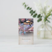 Personalisiert Therapeutin Psychologin Stylist Visitenkarte (Stehend Vorderseite)