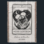 Personalisiert Til Death Skelett Liebe Tarot Decke<br><div class="desc">Personalisiertes Til Death Skelett Liebt Tarot Throw Blanket. Personalisiert mit Ihren Namen und Datum.</div>