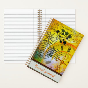 Personalisiert Time Train Journal Notizblock