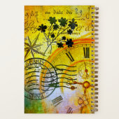 Personalisiert Time Train Journal Notizblock (Rückseite)