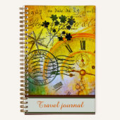 Personalisiert Time Train Journal Notizblock (Vorderseite)