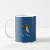 Personalisiert Tiny Illustriert Hummingbird Kaffeetasse (Links)