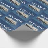  Personalisiert Titanic Geschenkpapier (Ecke)