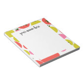 Personalisiert Tomato Notepad Notizblock (angewinkelt)