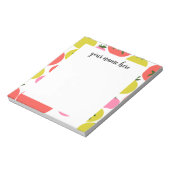 Personalisiert Tomato Notepad Notizblock (Rotiert)