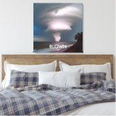 Personalisiert Tornado Twister Storm Leinwanddruck (Insitu (Schlafzimmer))