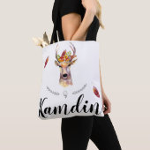 Personalisiert Tote Bag boho Hirsch Buck Head Brow Tasche (Von Nahem)