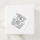 Personalisiert Tractor Country Wedding Gefallen Ta Geschenkanhänger (Beispiel)