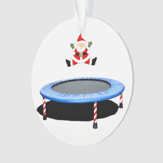 Personalisiert Trampolin Ornament (Vorderseite)