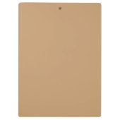 Personalisiert Trendy Orange Blue Modern Clipboard Klemmbrett (Rückseite)