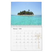 Personalisiert Tropical Beach 2026 Foto Kalender (Feb 2026)