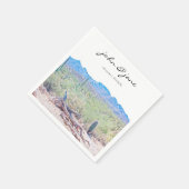 Personalisiert Tuscon AZ Serviette (Ecke)