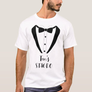 Personalisiert Tuxedo STAGDO T-Shirt