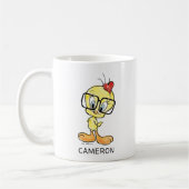 Personalisiert TWEETY™ Bird-Nerd Kaffeemaschine Ta Kaffeetasse (Links)