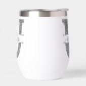 Personalisiert U Initial Silver Monogram Ihr Name (Links)