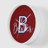 Personalisiert Uhr (Winkel)