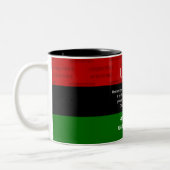 Personalisiert UJAMAA Kwanzaa Zweifarbige Tasse (Links)
