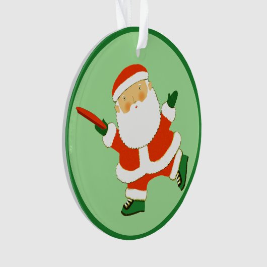 Personalisiert Ultimate Frisbee Ornament (Vorderseite)