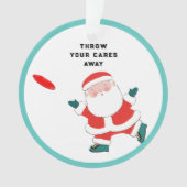 Personalisiert Ultimate Frisbee Ornament (Vorderseite)