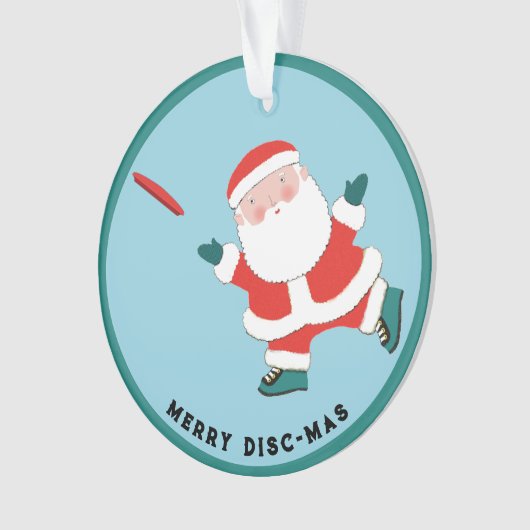 Personalisiert Ultimate Frisbee Ornament (Vorderseite)