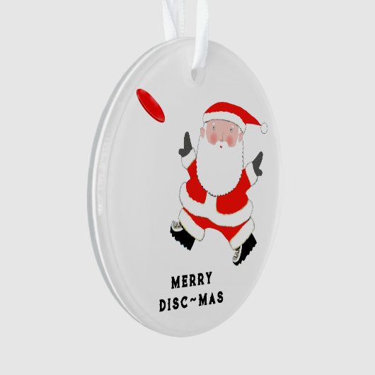 Personalisiert Ultimate Frisbee Ornament (Vorderseite)