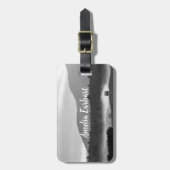 Personalisiert, um die Welt zu sehen | Gepäckmarke Gepäckanhänger (Vorderseite vertikal)