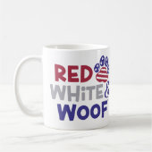 Personalisiert Uncle Sam Dackel Tasse (Links)
