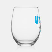 Personalisiert Uncle's Sippy Cup Weinglas Ohne Stiel (Rechts)