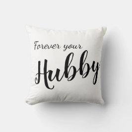 Personalisiert und zeitgerecht nur verheiratet kissen