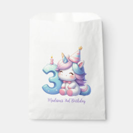 Personalisiert Unicorn 3. Geschenktütchen