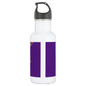 PERSONALISIERT UNICORN EDELSTAHLFLASCHE (Rückseite)