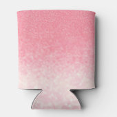 Personalisiert Unicorn Ombre Glitt Koozie Can Hold Dosenkühler (Rückseite)