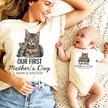 Personalisiert Unsere erste Muttertags-Katze