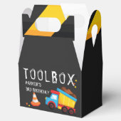 Personalisiert unter "Bauwerkzeuge" Geschenkschachtel (Geöffnet)