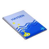 Personalisiert unter dem Unterseeboot Notizblock (Rechte Seite)