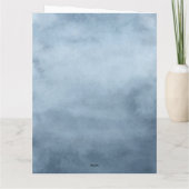 Personalisiert unter der Meeresküste Karte (Rückseite)